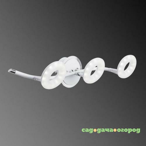 Фото Спот IDLamp Bianca 390/3A-LEDWhitechrome