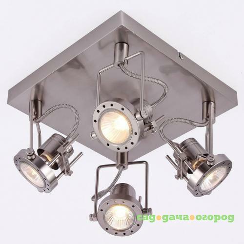 Фото Спот Arte Lamp Costruttore A4300PL-4SS