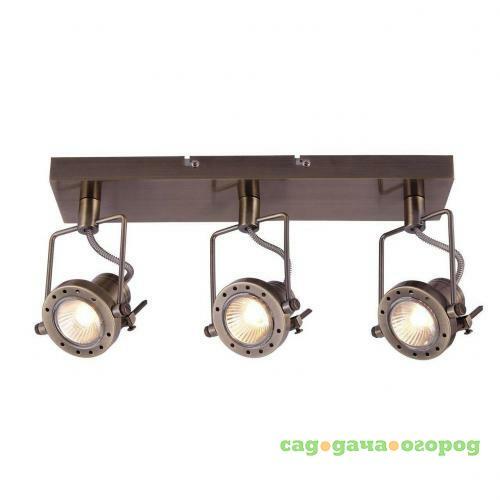 Фото Спот Arte Lamp Costruttore A4300PL-3AB