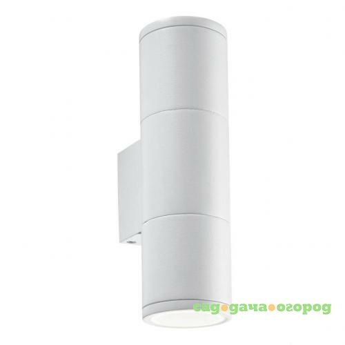 Фото Уличный настенный светильник Ideal Lux Gun AP2 Small Bianco