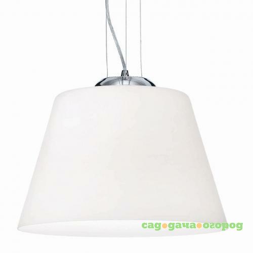 Фото Подвесной светильник Ideal Lux Cylinder SP1 D30 Bianco