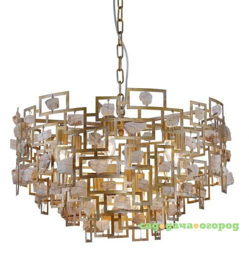 Фото Подвесная люстра Crystal Lux Diego SP9 D600 Gold