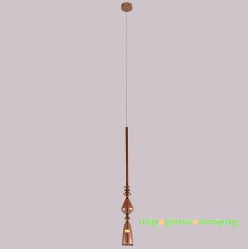 Фото Подвесной светодиодный светильник Crystal Lux Lux SP1 B Copper