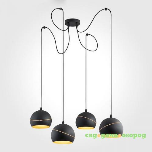 Фото Подвесная люстра TK Lighting 2221 Yoda Black Orbit
