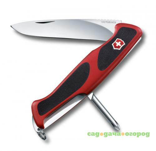 Фото Перочинный нож VICTORINOX, RangerGrip, 13*17,5 см, 5 функций, красный