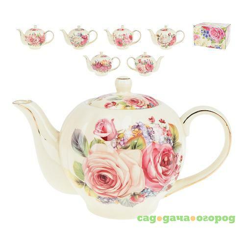 Фото Чайник заварочный Best Home Porcelain, Флорентино, 0,8 л