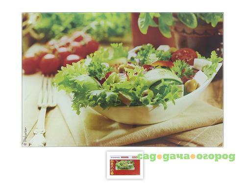 Фото Доска разделочная Best Home Kitchen, Греческий салат, 20*30 см