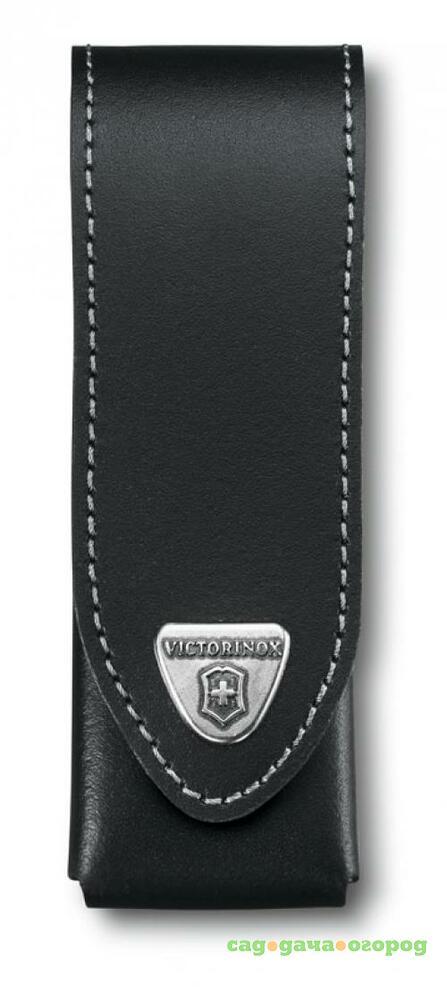 Фото Чехол для ножа VICTORINOX, 11,1 см, черный, кожанный