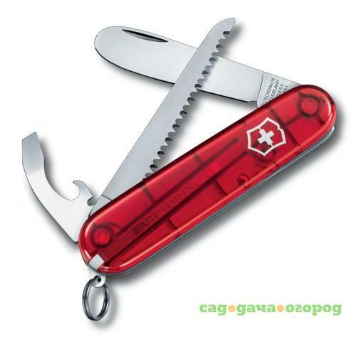 Фото Перочинный нож VICTORINOX, My First, 8,4 см, 9 функций, красный