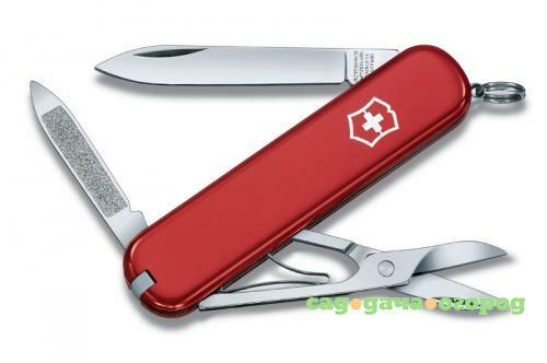 Фото Перочинный нож VICTORINOX, Ambassador, 7,4 см, 7 функций, красный
