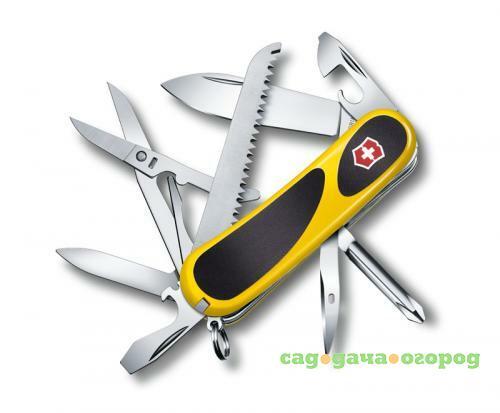 Фото Перочинный нож VICTORINOX, EvoGrip 18, 8,5 см, 15 функций