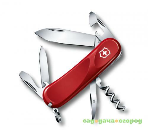 Фото Перочинный нож VICTORINOX, Evolution 10, 8,5 см, 13 функций, красный