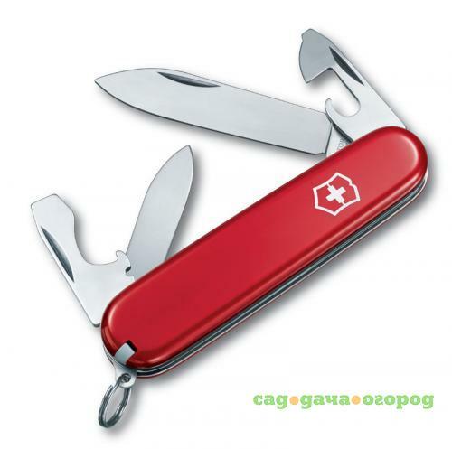 Фото Перочинный нож VICTORINOX, Recruit, 8,4 см, 10 функций, красный