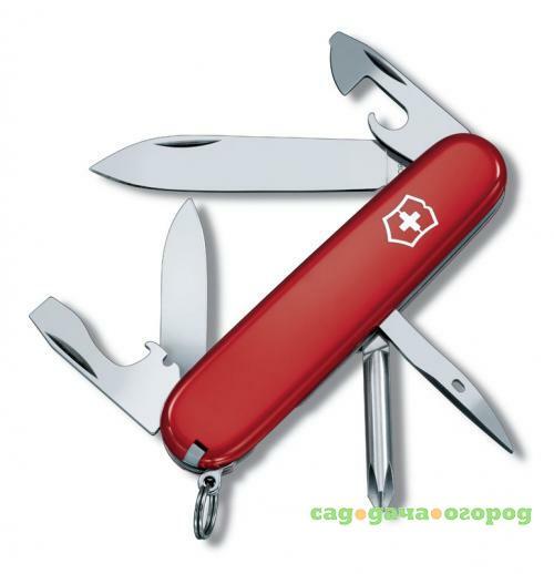 Фото Перочинный нож VICTORINOX, Tinker, 9,1 см, 12 функций, красный