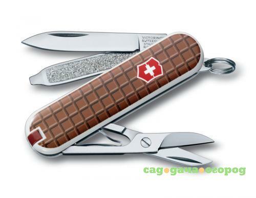 Фото Нож-брелок VICTORINOX, Classic, 5,8 см, 7 функций