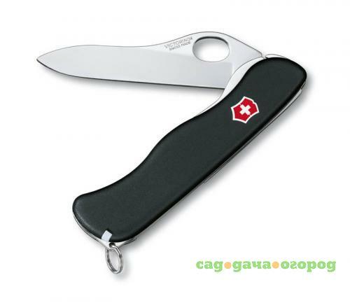 Фото Перочинный нож VICTORINOX, Sentinel Clip, 11,1 см, 5 функций, черный