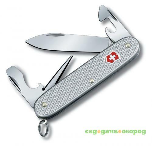 Фото Перочинный нож VICTORINOX, Pioneer, 9,3 см, 8 функций, серебро