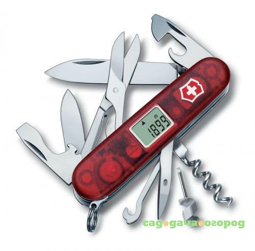 Фото Перочинный нож VICTORINOX, Traveller, 9,1 см, 27 функций, красный