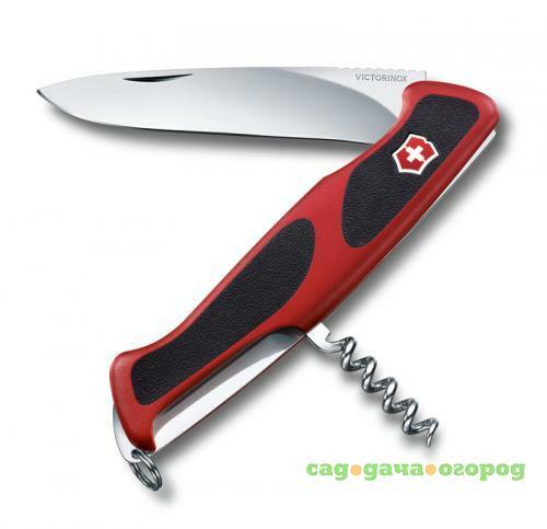 Фото Перочинный нож VICTORINOX, RangerGrip, 13 см, 5 функций, красный