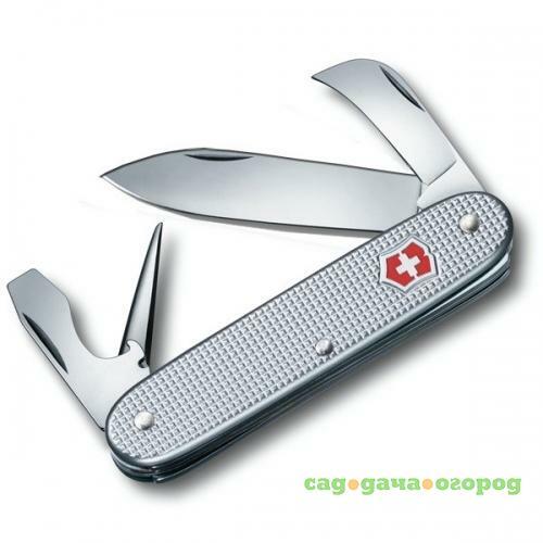 Фото Перочинный нож VICTORINOX, Pioneer, 9,3 см, 6 функций, серебро