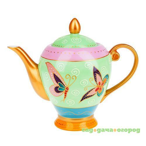 Фото Чайник заварочный Best Home Porcelain, Butterfly, 0,9 л