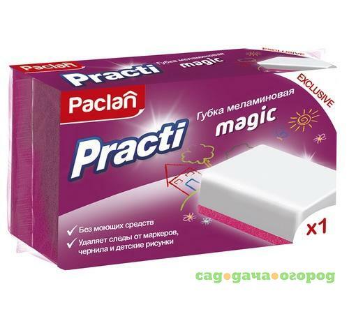 Фото Губка для уборки Paclan, Practi, MAGIC