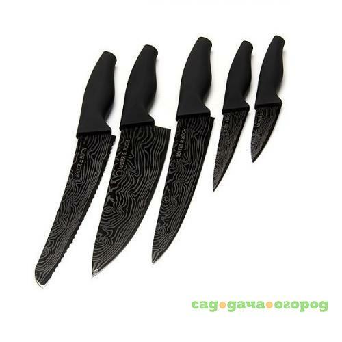 Фото Набор ножей MAYER & BOCH, 6 предметов, черный