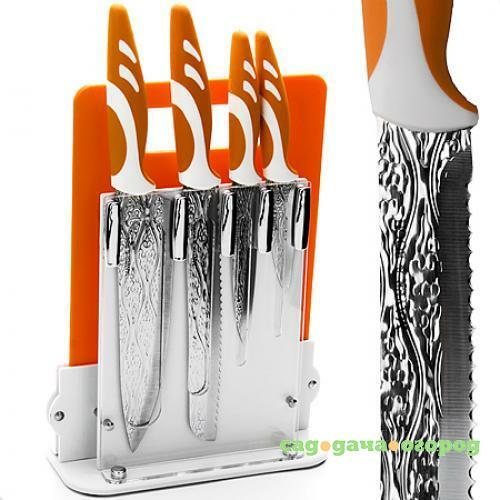 Фото Набор ножей MAYER & BOCH, 6 предметов, оранжевый