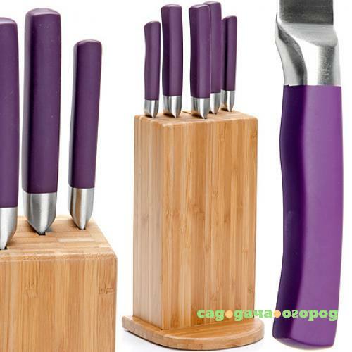 Фото Набор ножей MAYER & BOCH, 6 предметов, фиолетовый