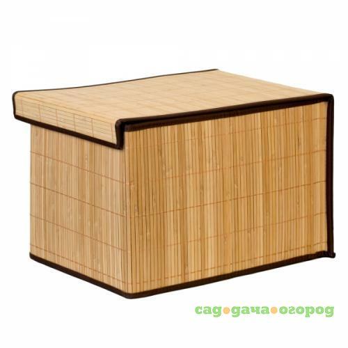 Фото Коробка для хранения Attribute, 30*40*25 см, бамбук