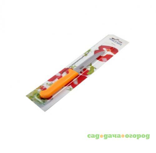Фото Нож для овощей ТРУД ВАЧА, Элегант, 21 см, желтая ручка