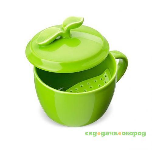Фото Кружка для заваривания чая MAYER & BOCH, 0,275 л, зеленый