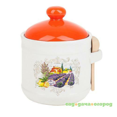Фото Банка для сыпучих продуктов Polystar Collection, Прованс, 0,75 л
