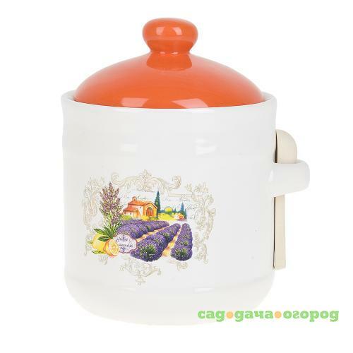 Фото Банка для сыпучих продуктов Polystar Collection, Прованс, 0,8 л