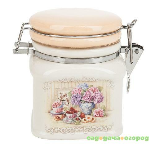 Фото Банка для сыпучих продуктов Polystar Collection, Sweet home, 0,5 л
