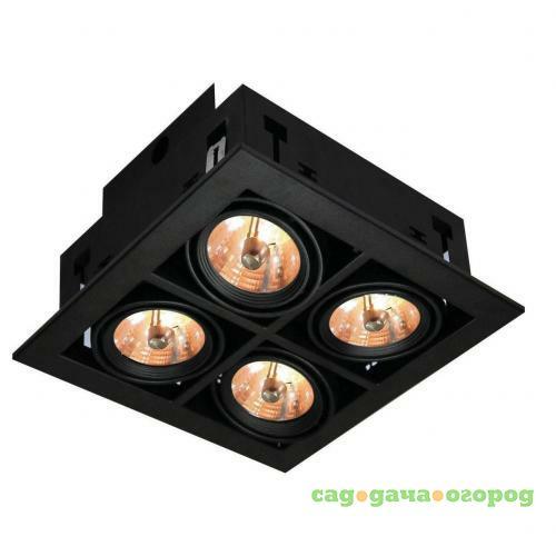 Фото Встраиваемый светильник Arte Lamp Cardani A5930PL-4BK