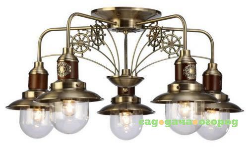 Фото Потолочная люстра Arte Lamp Sailor A4524PL-5AB