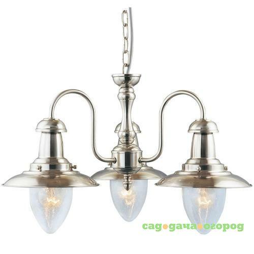 Фото Подвесная люстра Arte Lamp Fisherman A5518LM-3SS