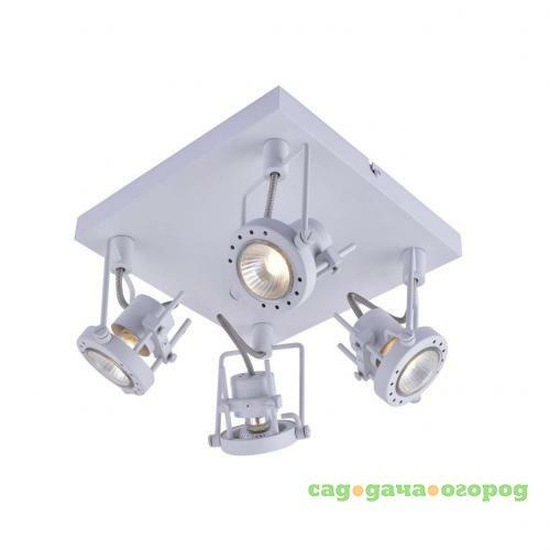 Фото Спот Arte Lamp Costruttore A4300PL-4WH