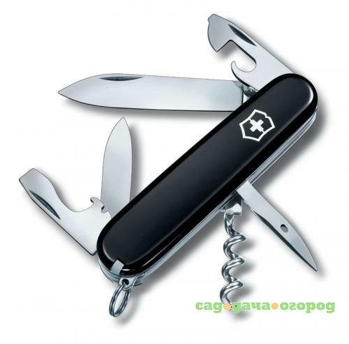 Фото Перочинный нож VICTORINOX, Spartan, 9,1 см, 12 функций, черный