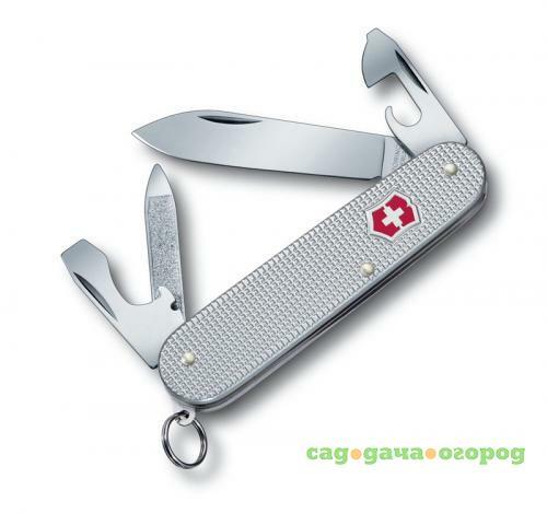 Фото Перочинный нож VICTORINOX, Cadet Alox, 8 см, 9 функций