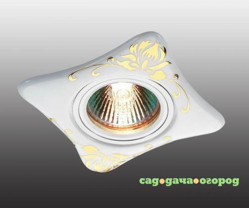 Фото Встраиваемый светильник Novotech Ceramic 369929