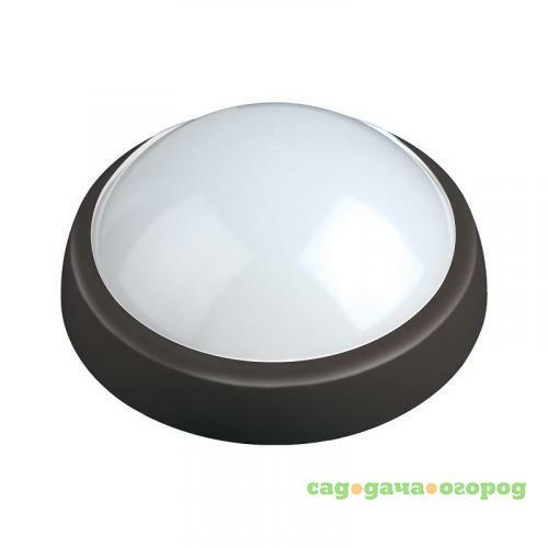 Фото Пылевлагозащитный светодиодный светильник (07782) Uniel 5500K ULW-R02-7W/DW IP54 Black