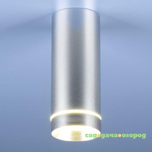 Фото Потолочный светодиодный светильник Elektrostandard DLR022 12W 4200K хром матовый 4690389102950