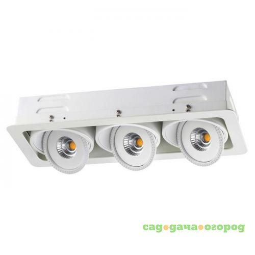 Фото Встраиваемый светодиодный светильник Novotech Gesso 357579