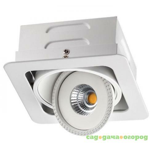 Фото Встраиваемый светодиодный светильник Novotech Gesso 357577