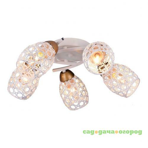 Фото Потолочная люстра Toplight Mavis TL3810X-05WH