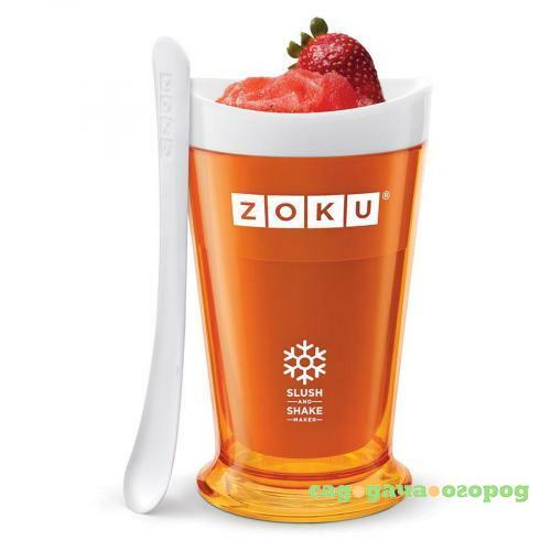 Фото Форма для холодных десертов ZOKU, SLUSH&SHAKE, оранжевый