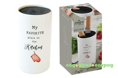 Фото Подставка для ножей Easy Life, Kitchen Elements, 11*20 см