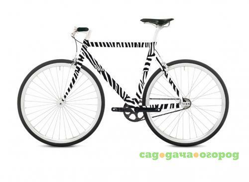 Фото Наклейка на раму велосипеда REMEMBER, Zebra, 300*18 см